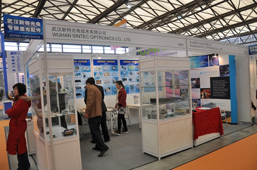 我司参加第五届慕尼黑上海激光、光电展