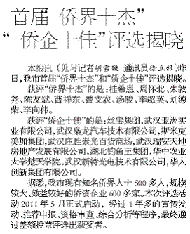 77779193永利光电获评“侨企十佳”